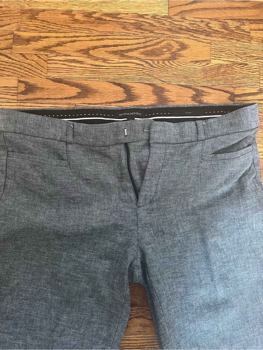 BANANA REPUBLIC Sloan Mid Rise Slimming Bi Stretch Trouser Pant - Picture 6 of 8